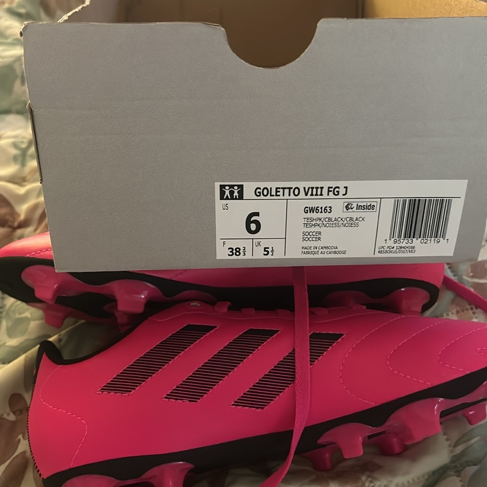 Kids Soccer Cleats Adidas Goleta VIII - Picture 4 of 5